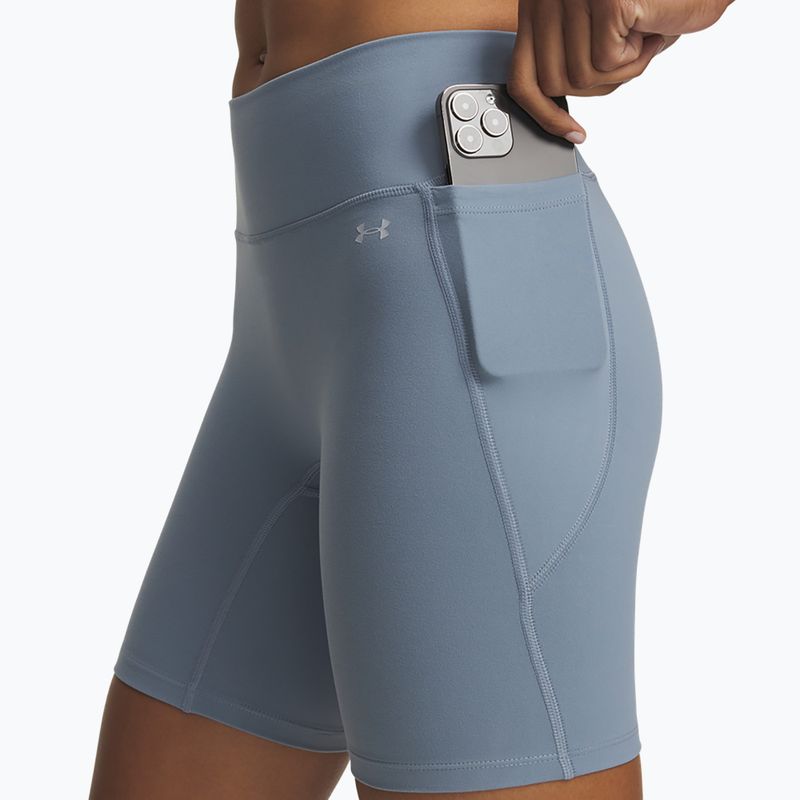 Шорти для тренувань жіночі Under Armour Motion Bike Shorts blue wind/blue fog 4