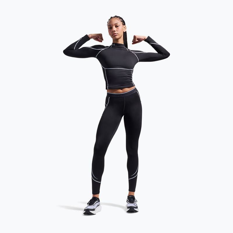 Лонгслів для тренувань жіночий Under Armour ColdGear Elite Mock ultimate black/reflective 3