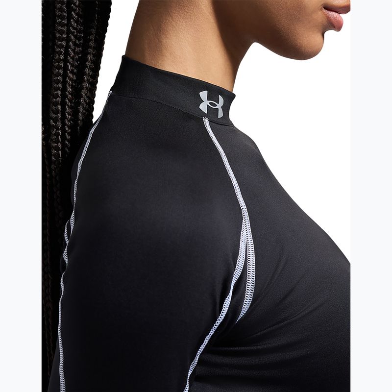 Лонгслів для тренувань жіночий Under Armour ColdGear Elite Mock ultimate black/reflective 8