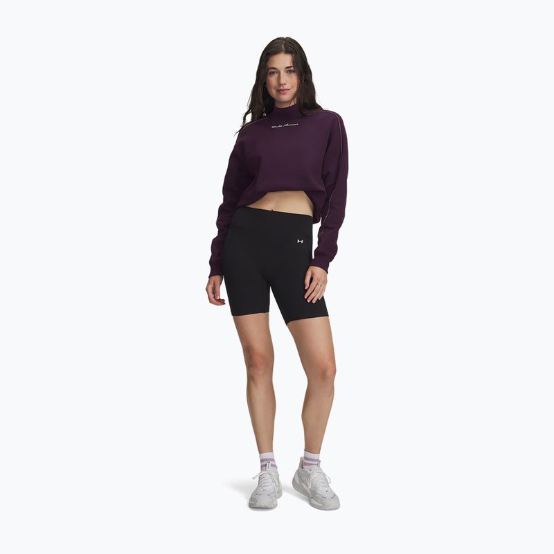 Шорти для тренувань жіночі Under Armour Motion Bike Shorts ultimate black/white 2