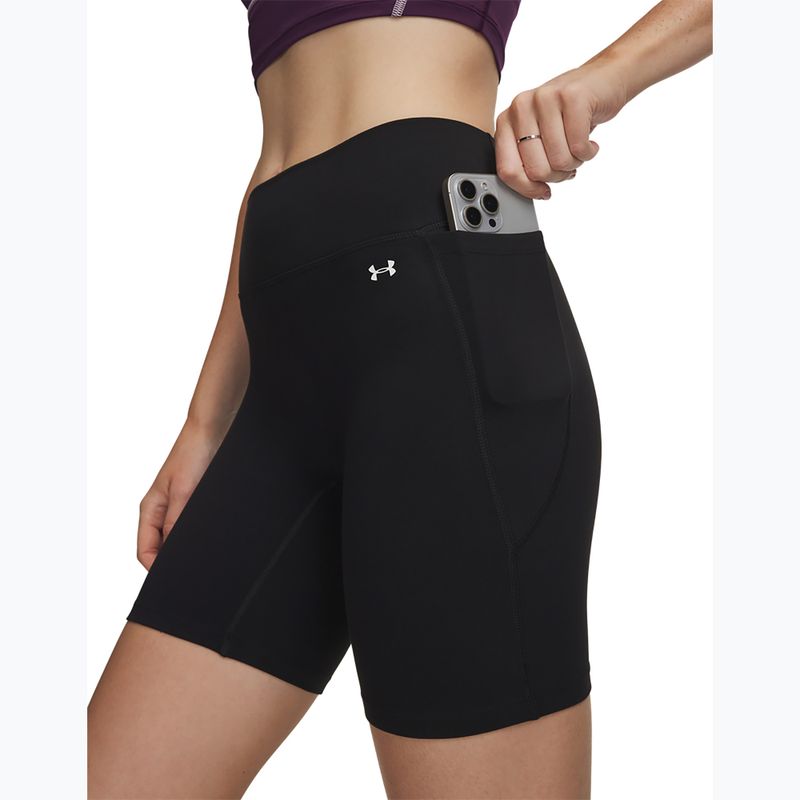 Шорти для тренувань жіночі Under Armour Motion Bike Shorts ultimate black/white 4