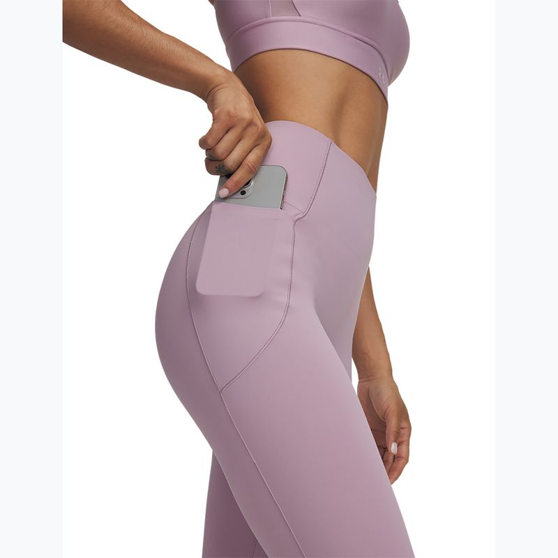 Легінси для тренувань жіночі Under Armour Vanish Elite Leggings mauve pink/metallic silver 4