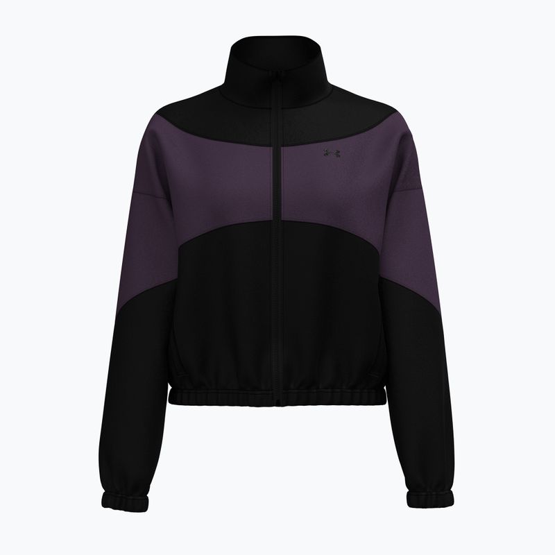 Куртка для тренувань жіноча Under Armour Rival Woven black/purple echo/black