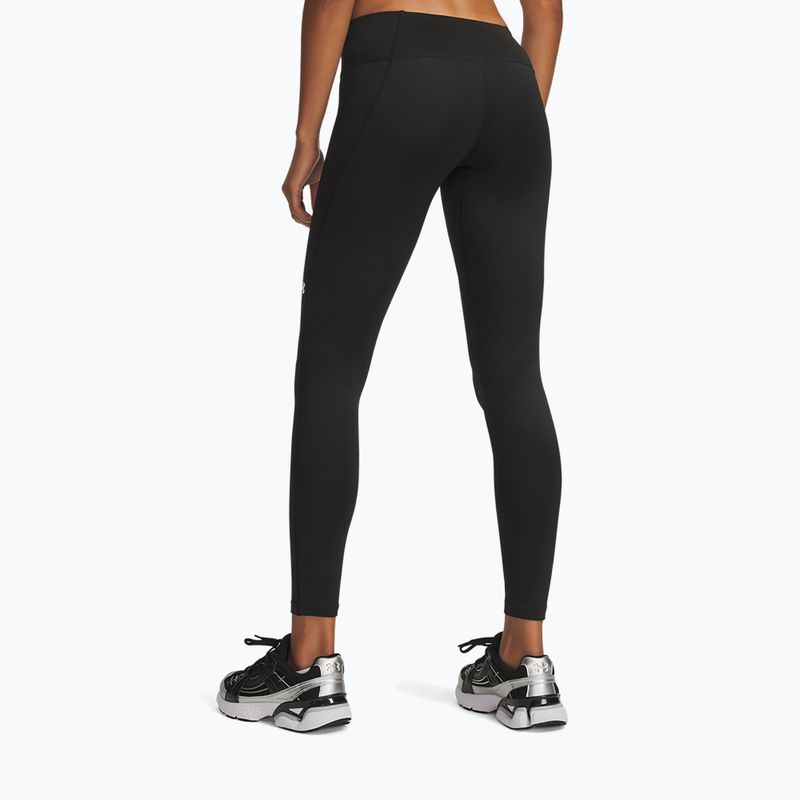 Легінси для тренувань жіночі Under Armour ColdGear Leggings ultimate black/white 3