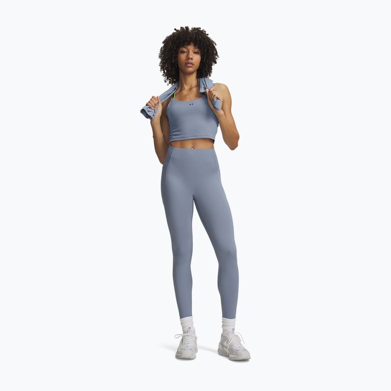 Легінси для тренувань жіночі Under Armour Vanish Elite Leggings blue wind/metallic silver 2