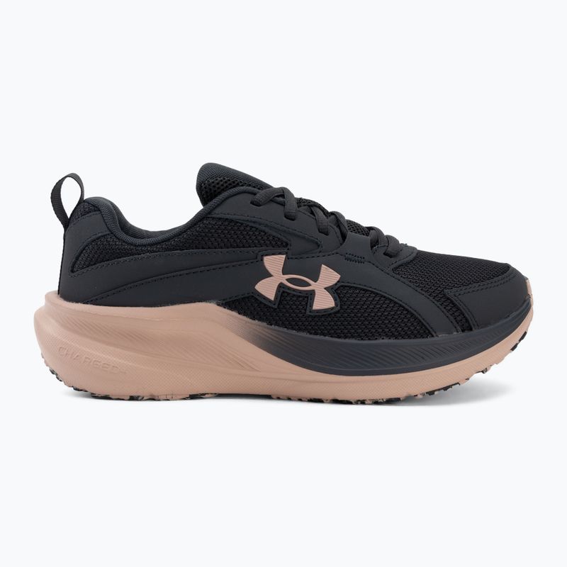 Кросівки для бігу жіночі Under Armour Assert 11 anthracite/bashful pink/bashful pink 2