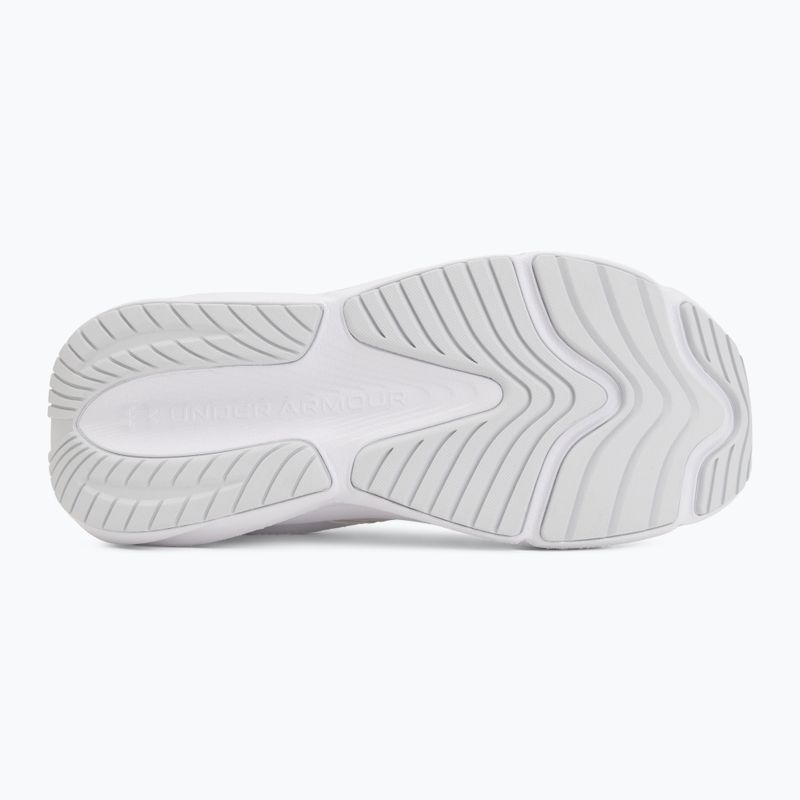 Кросівки для бігу жіночі Under Armour Surge 5 white/white/iridescent 4