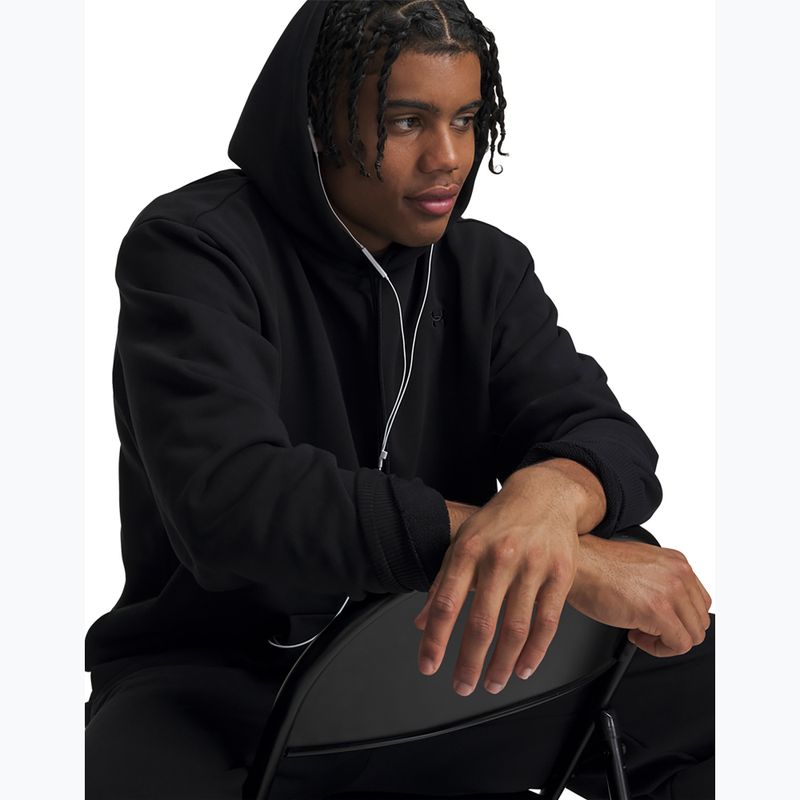 Кофта чоловіча Under Armour Icon Heavyweight Terry Hoodie ultimate black/ultimate black 3