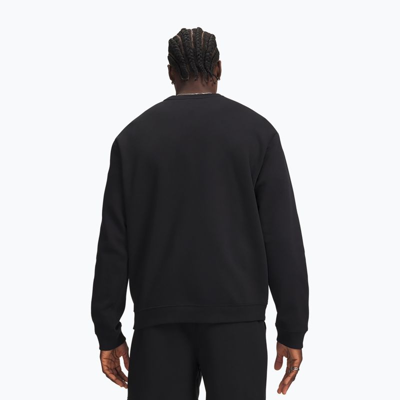 Кофта чоловіча Under Armour Rival Fleece Crew ultimate black/white 2