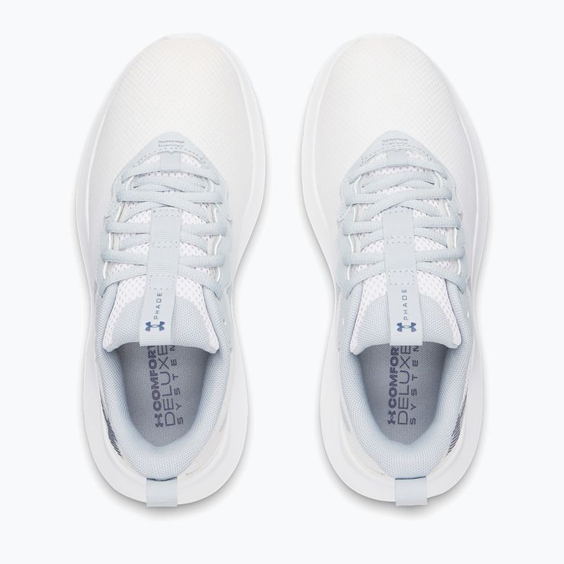 Кросівки для бігу жіночі Under Armour Phade RN 4 white/blue fog/blackout navy 3