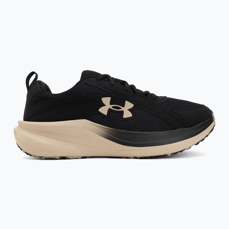 Кросівки для бігу чоловічі Under Armour Assert 11 black/city khaki/city khaki 2