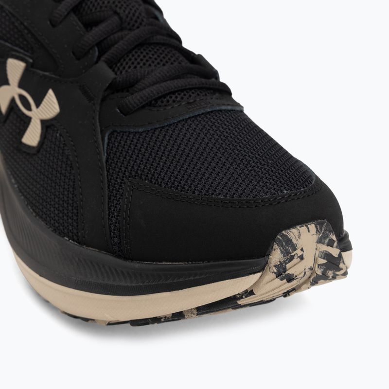 Кросівки для бігу чоловічі Under Armour Assert 11 black/city khaki/city khaki 7