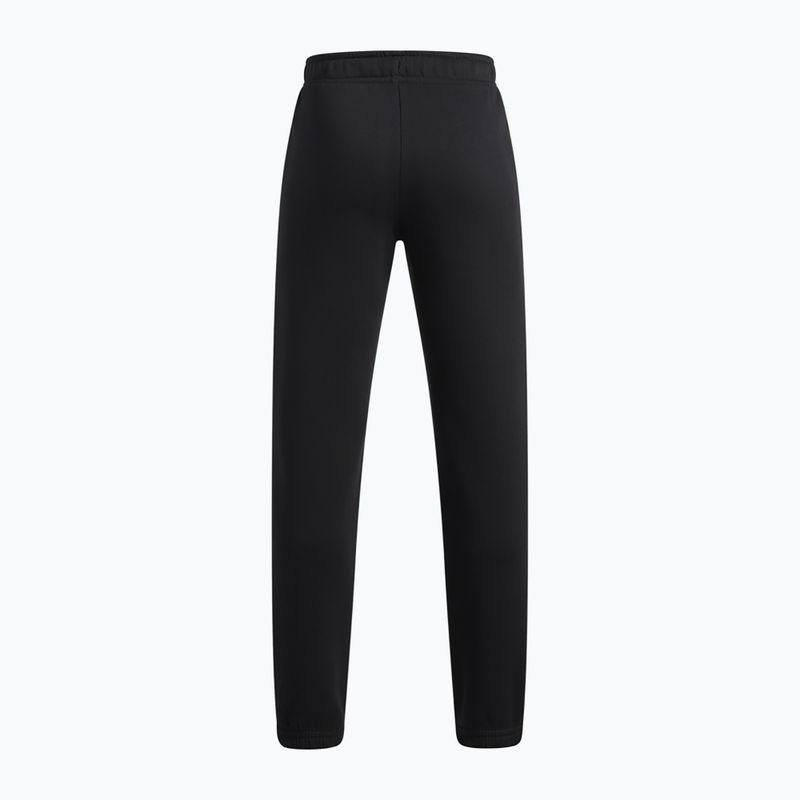Штани дитячі Under Armour B Rival Fleece Jogger ultimate black/white 2