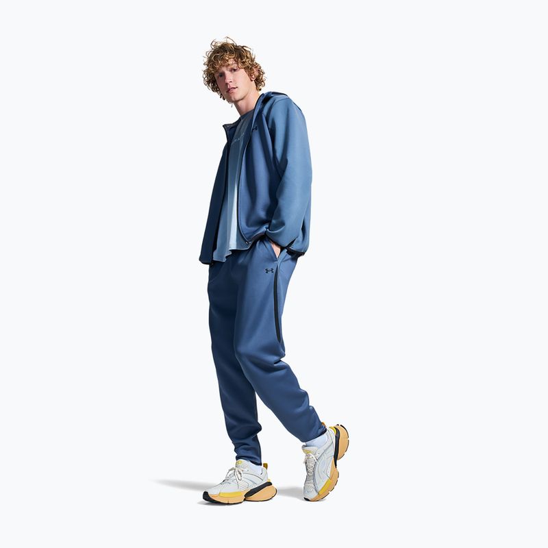 Штани чоловічі Under Armour Unstoppable Fleece Jogger Downpour Gray/Black 2