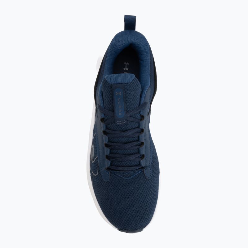 Кросівки для бігу чоловічі Under Armour Surge 5 academy/white/downpour gray 5
