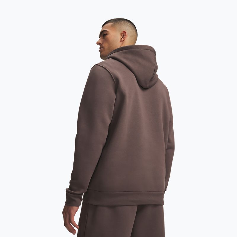 Кофта чоловіча Under Armour Essential Fleece Hoodie peppercorn/peppercorn 2