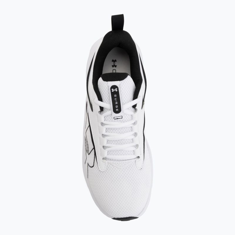 Кросівки для бігу чоловічі Under Armour Surge 5 white/black/black 5