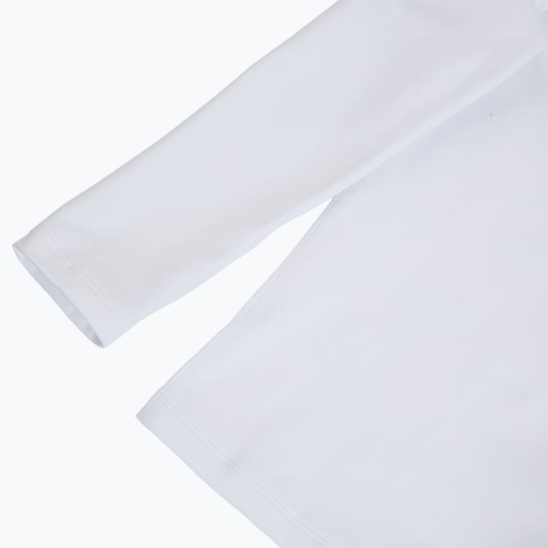 Лонгслів для тренувань жіночий Under Armour ColdGear Mock LS white/halo gray 7