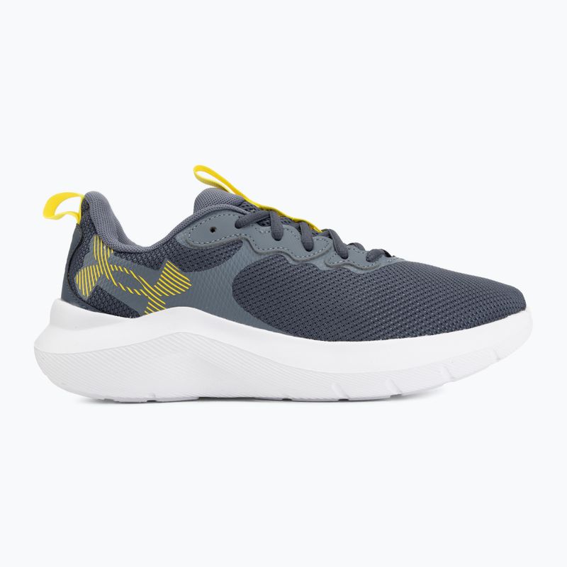 Кросівки для бігу чоловічі Under Armour Phade RN 4 downpour gray/gravel/flash light 2