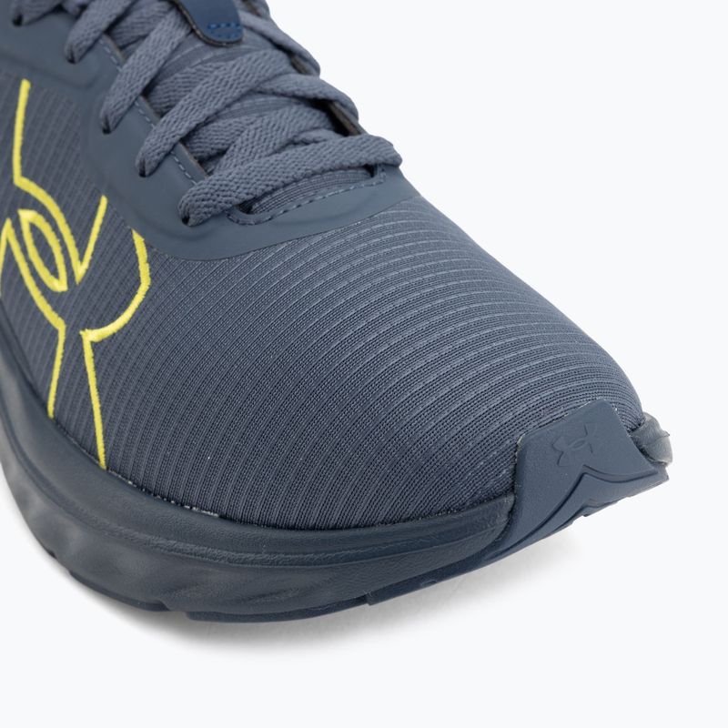 Кросівки для бігу чоловічі Under Armour Ascend BL downpour gray/downpour gray/flash light 7