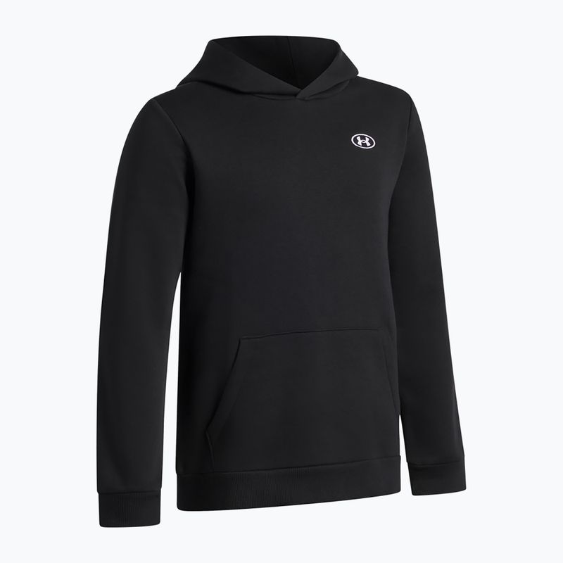 Кофта дитяча Under Armour B Rival Fleece Hoodie ultimate black/white 3