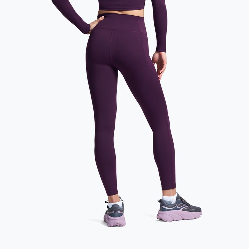 Легінси для тренувань жіночі Under Armour Motion Leggings purple echo/mauve pink 3