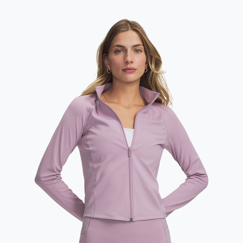 Кофта тренувальна жіноча Under Armour Vanish Elite mauve pink/metallic silver