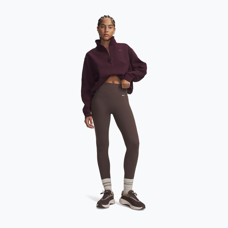 Легінси для тренувань жіночі Under Armour Motion Leggings peppercorn/white 2