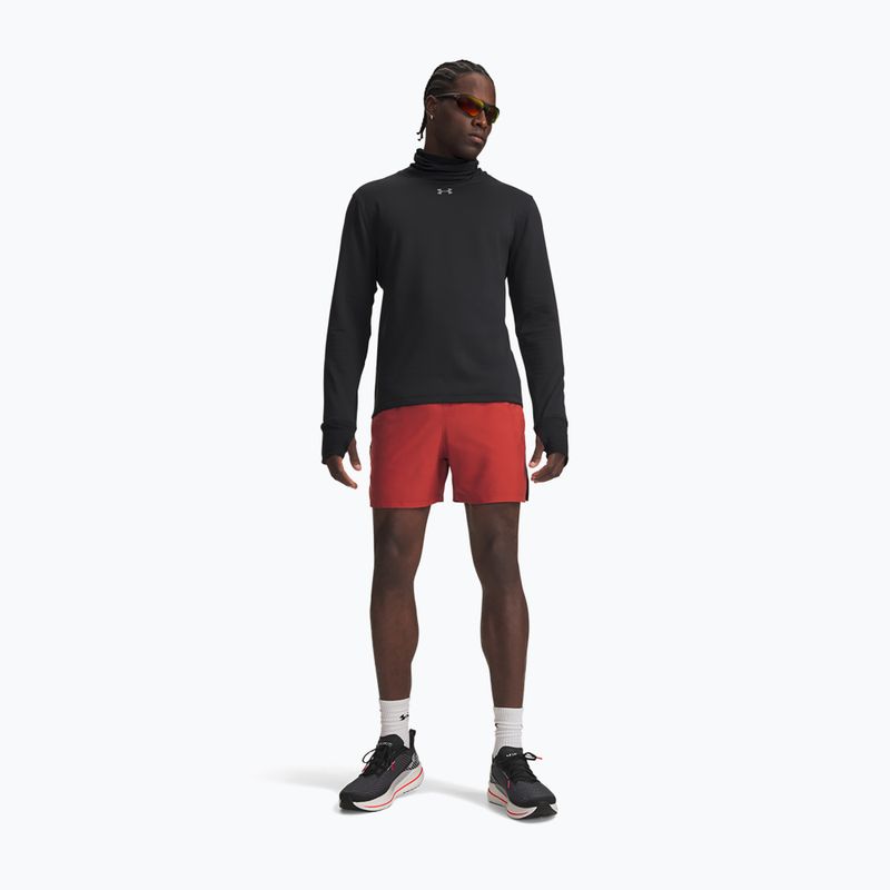 Шорти для бігу чоловічі Under Armour Launch 5" Shorts heritage red/black/reflective 2