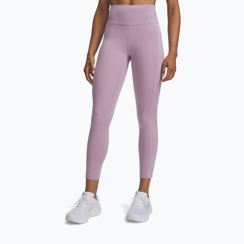 Лосини для бігу жіночі Under Armour Velociti Ankle Tights mauve pink/reflective