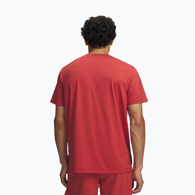 Футболка для бігу чоловіча Under Armour Velociti Pro SS heritage red/reflective 2