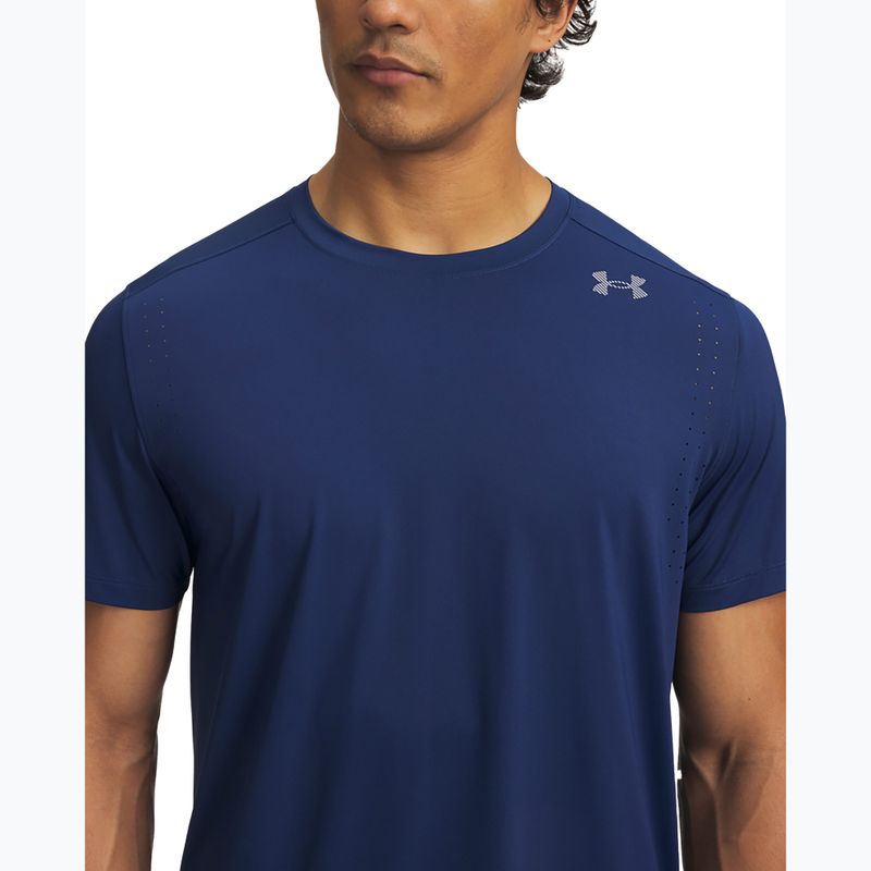 Футболка для бігу чоловіча Under Armour Velociti Pro SS blackout navy/reflective 3