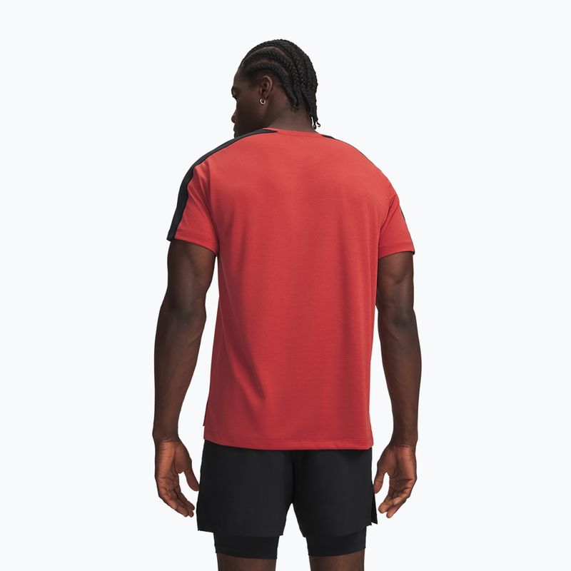Футболка для бігу чоловіча Under Armour Velociti Reflect heritage red/black/reflective 2