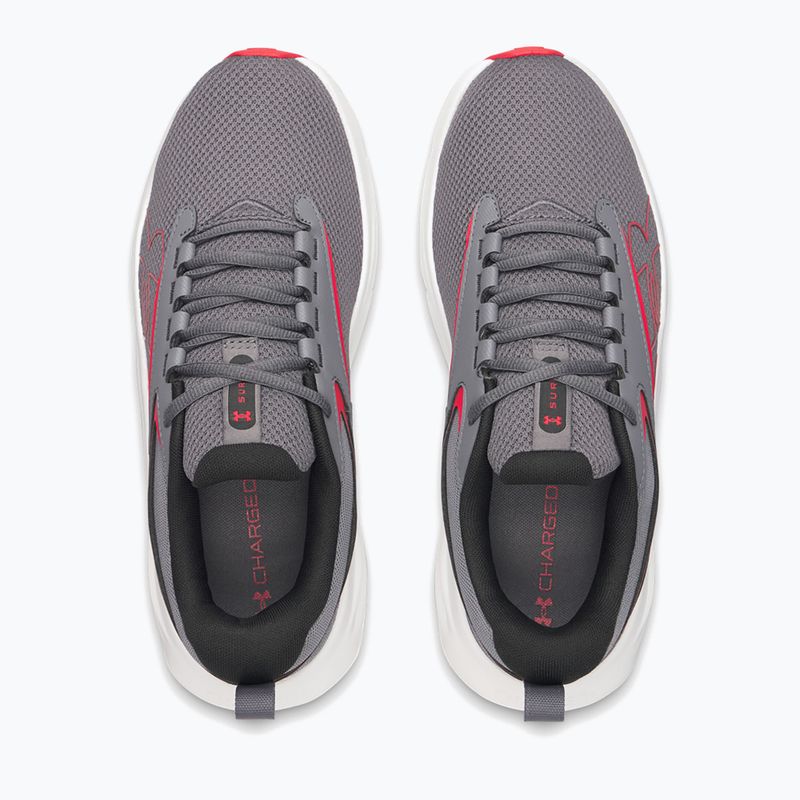 Кросівки для бігу чоловічі Under Armour Surge 5 castlerock/distant gray/red 3