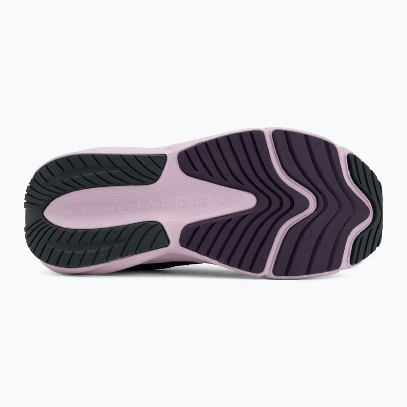 Кросівки для бігу жіночі Under Armour Surge 5 anthracite/mauve pink/purple echo 4