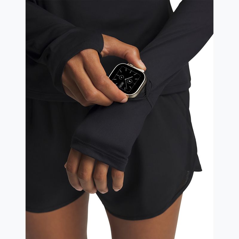 Кофта для бігу жіноча Under Armour Velociti Half Zip ultimate black/reflective 3