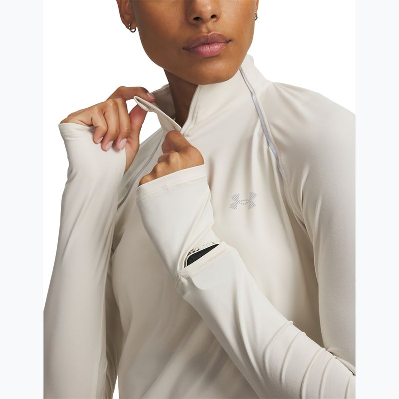 Кофта для бігу жіноча Under Armour Velociti Half Zip stone/reflective 3