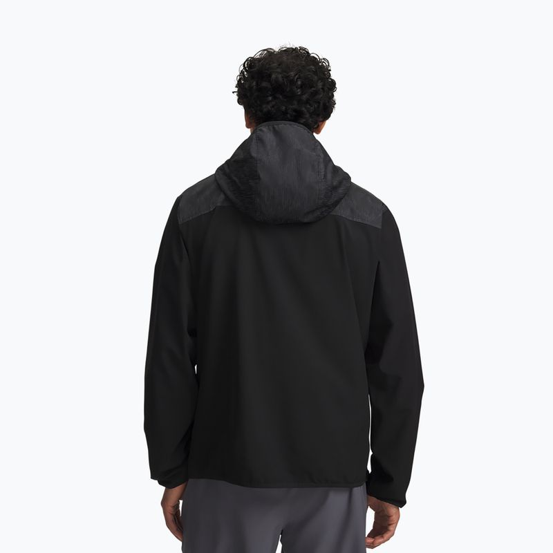 Куртка для бігу чоловіча Under Armour Velociti Storm Jacket ultimate black/reflective 2