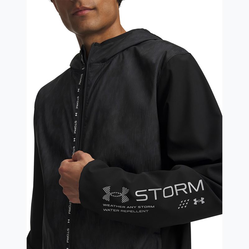 Куртка для бігу чоловіча Under Armour Velociti Storm Jacket ultimate black/reflective 4
