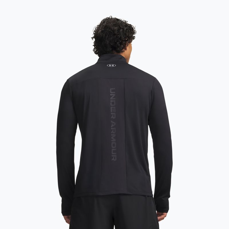 Кофта чоловіча Under Armour Tech Utility 1/4 Zip black/steel 2