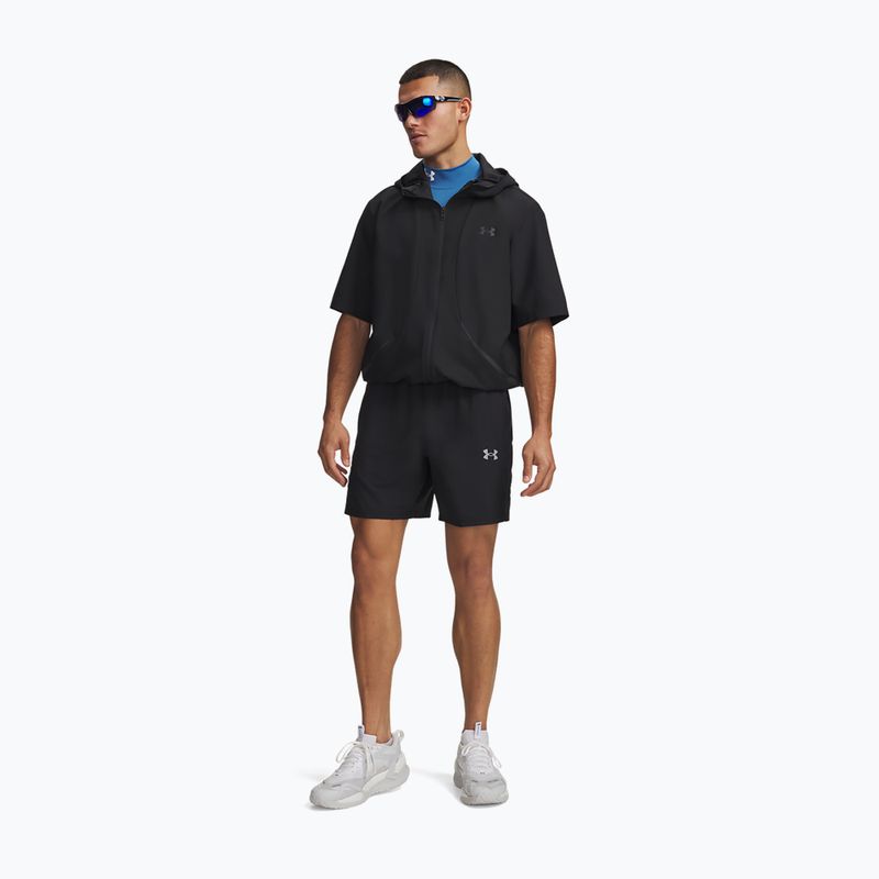 Шорти для тренувань чоловічі Under Armour Tech Utility Shorts black/steel 2