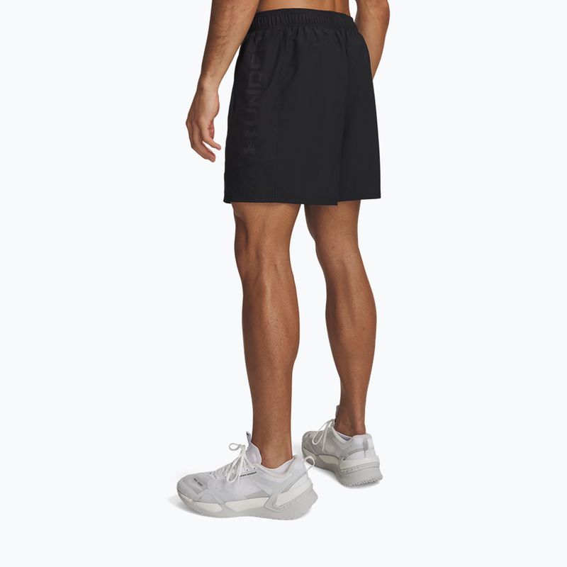 Шорти для тренувань чоловічі Under Armour Tech Utility Shorts black/steel 3