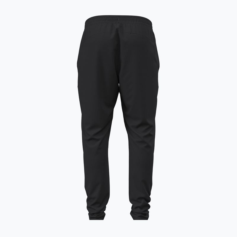 Штани чоловічі Under Armour Flex Fleece Tapered Pants ultimate black/white 2