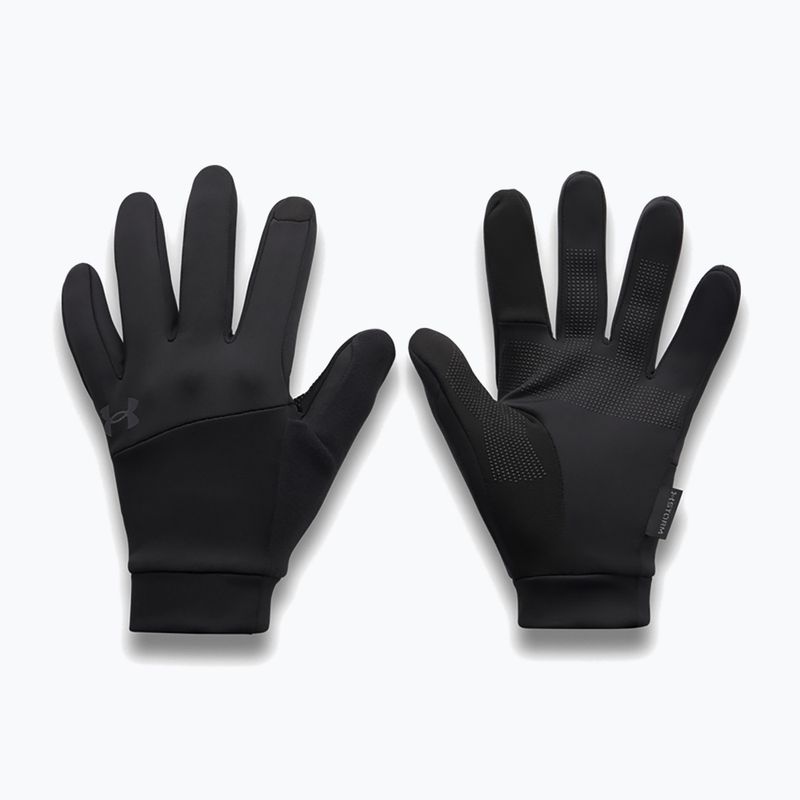Рукавички для бігу чоловічі Under Armour Velociti Liner black/black/reflective