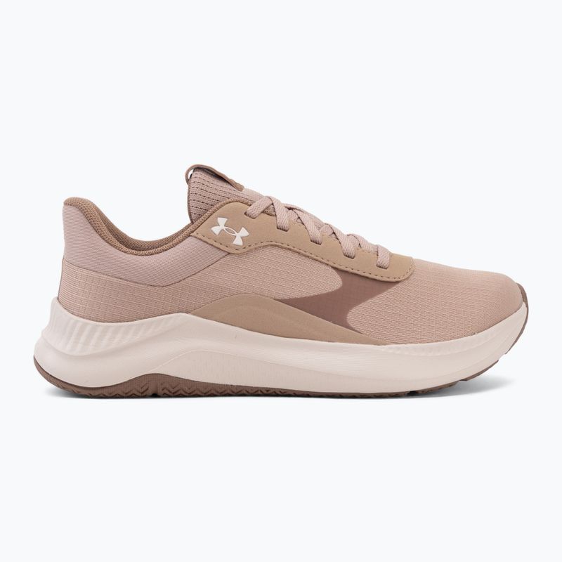 Кросівки для тренувань жіночі Under Armour Aurora 3 bashful pink/deep almond/apex pink 2
