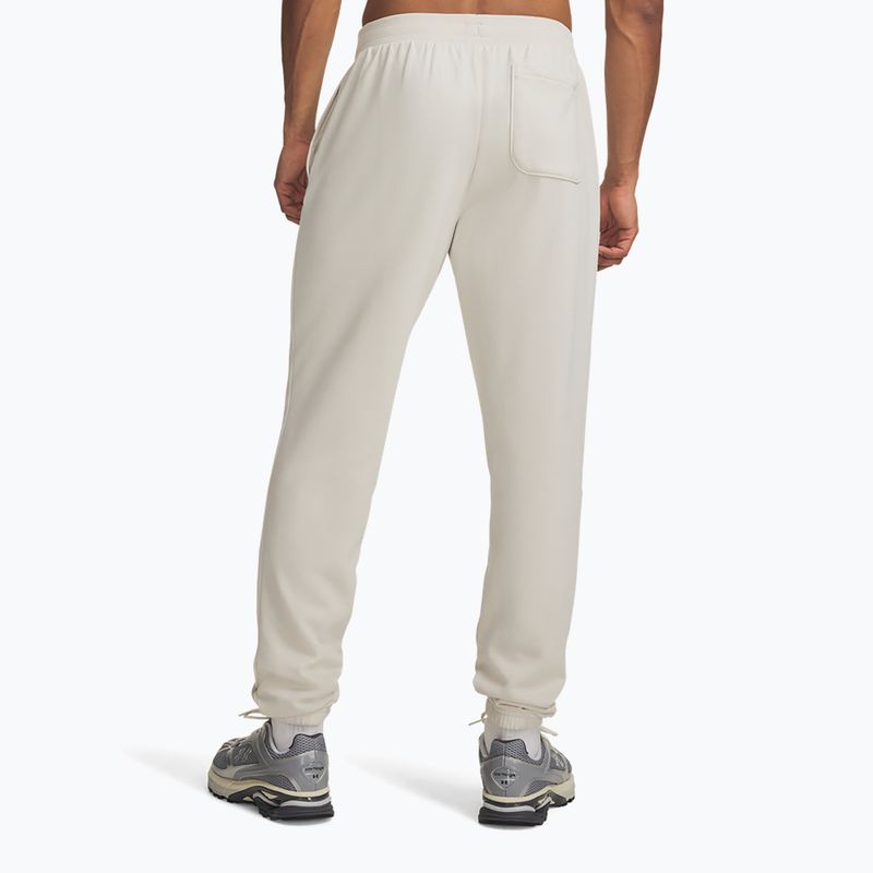 Штани чоловічі Under Armour Rival LW Jogger summit white/black 3