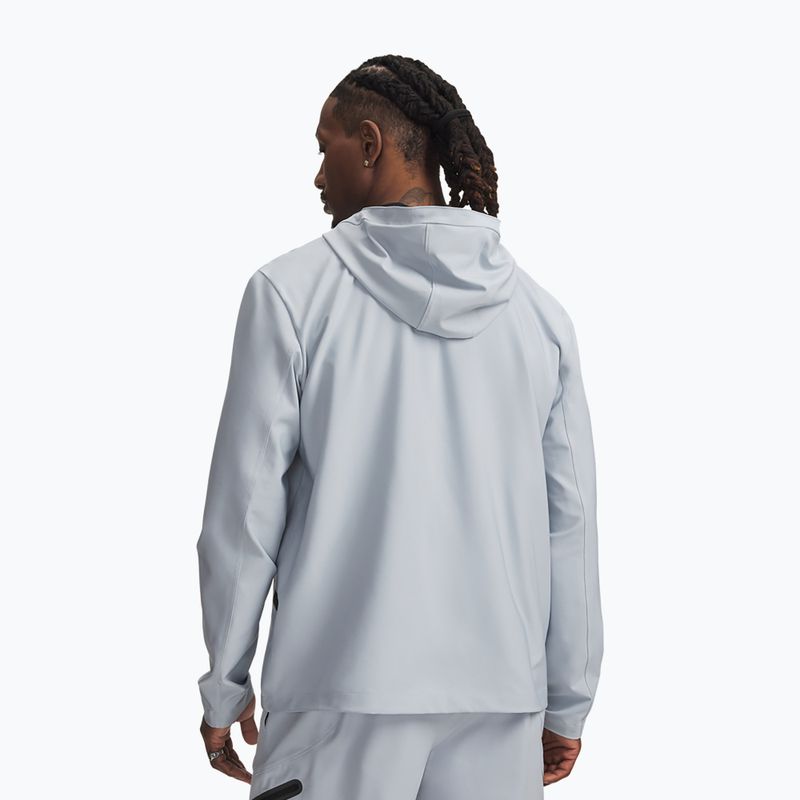 Куртка чоловіча Under Armour Unstoppable Woven Jacket blue fog/black 2