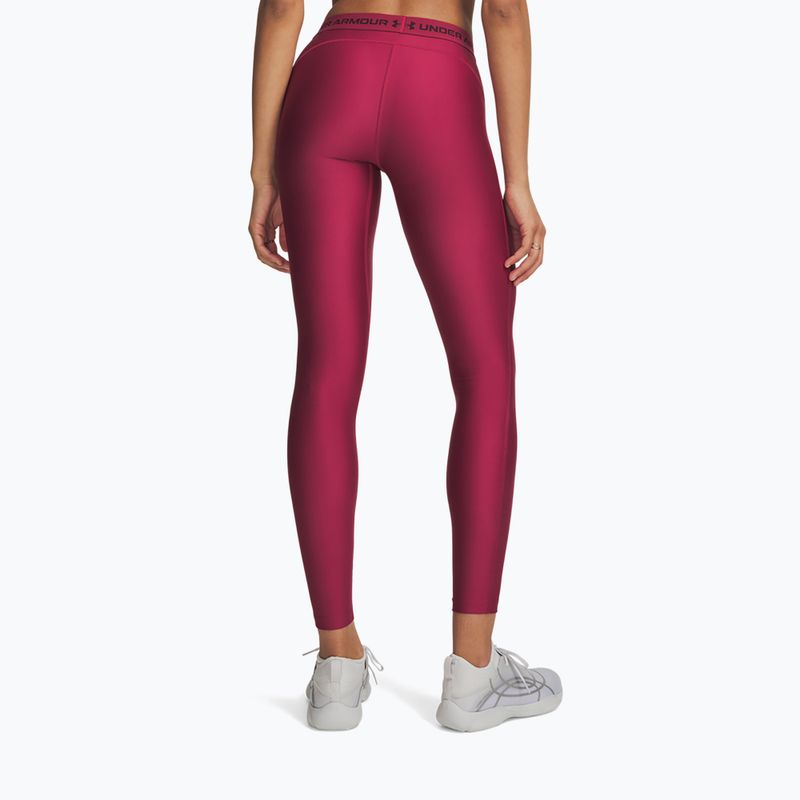 Легінси для тренувань жіночі Under Armour HeatGear Leggings claret/ox blood 3