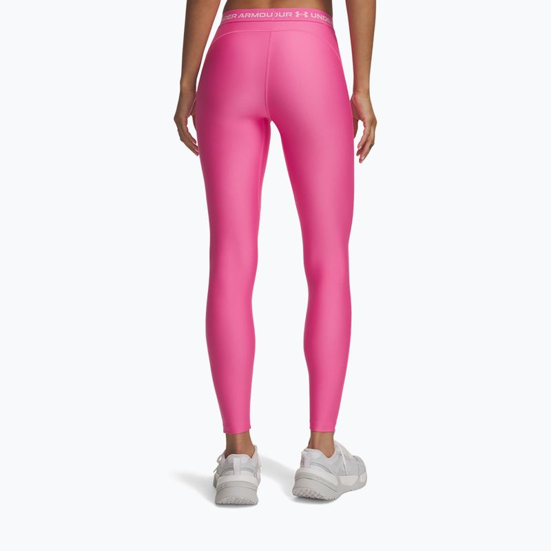 Легінси для тренувань жіночі Under Armour HeatGear Leggings pink frenzy/prime pink 2