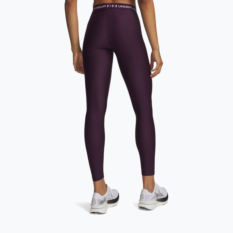 Легінси для тренувань жіночі Under Armour HeatGear Leggings purple echo/mauve pink 3